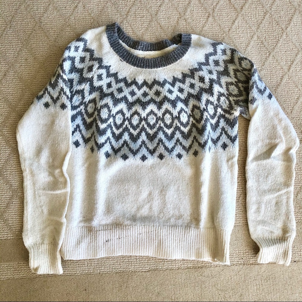 fair isle sweater